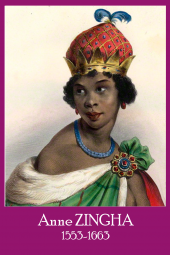 Anne zingha reine du royaume de ndongo et du royaume de matamba dans l actuel angola