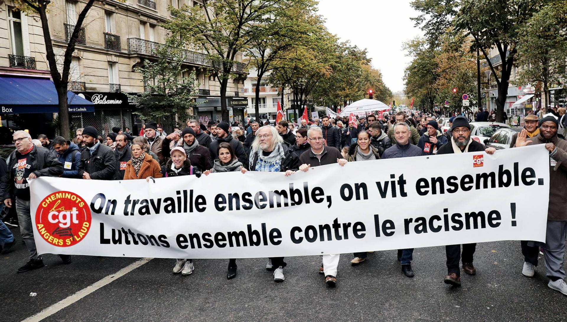 Cheminot racisme